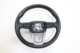Audi 4m8419091brvm 2019 - 2020 Q8 Leather Steering Wheel With Heated Oem