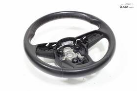 62725180a Audi 2015-2020 A3 Quattro 8v 3-spoke Steering Column Wheel Leather Black Oem