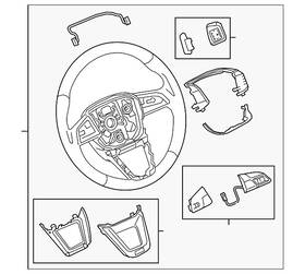 80a-419-091-da-ccb Audi Genuine Steering Wheel