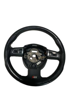 8f0419091axxj Audi 2010-2012 S5 Steering Wheel With Control Switch And Shifter Paddles Oem