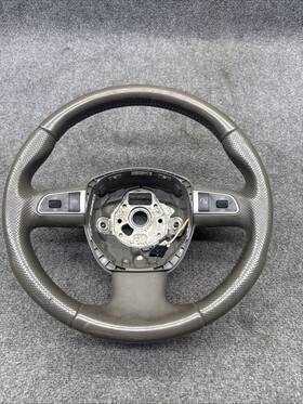 8k0-419-091-bcwul Audi New Oem Black Leather S5 Steering Wheel 2010-2012 A5 8k0419091bcwul