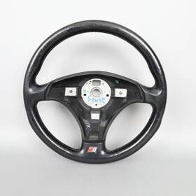 8n0419091a Audi 2000-2001 Tt 3 Spoke Leather Steering Wheel Oem