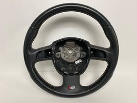 8t0419091d Audi 2008-2012 S5 Steering Wheel Stripped Oem Leather Tiptronic Tl