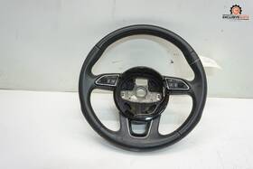 8u0-419-091-a Audi 15-18 Q3 Prestige Oem Steering 4 Spoke Leather With Control Switch Black 1109