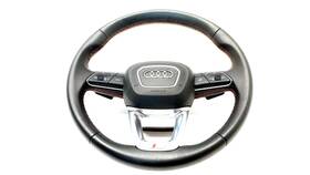 992332 Audi 2023-2024 S5 A5 Steering Wheel With Paddle Shift Black Oem Air Horn
