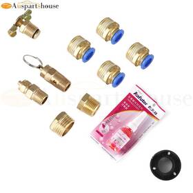 12415936 Auspartshouse 240 Psi Air Horn Tank Drain Valve Relief Safety Thread High Pressure