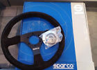 015r383psn Authentic Wheel 330mm Competition Black 383 Sparco Suede Steering