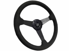 St3582blk Auto Pro Usa Vsw S6 Series Sport Suede Steering Wheels