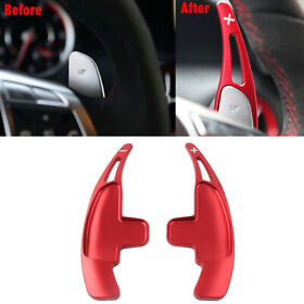 Auto Steering Wheel Shift Paddle Shifter Trim Cover Fit Mercedes Benz Sl63 Amg