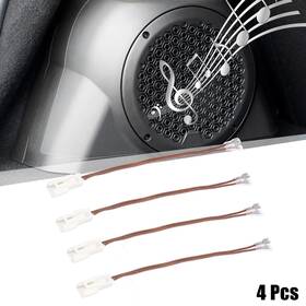 Automall Tech 782685227285 4pcs Car Speaker Connector Wire Harness Adapter For Kia Hyundai