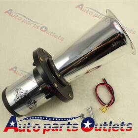 Z008 Autopartsoutlets Chrome 12v Old Fashion Car Horn Hot Rod Klaxon Ahooga Antique Vintage Style