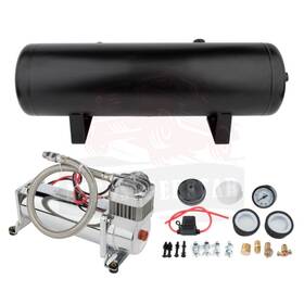 10411199 Autosuperstar 12v 200psi Air Compressor 3gal Tank Onboard System Kit For Train Truck