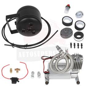 10413871 Autosuperstar 150 Psi 12v 0.5 Gallon Air Tank 150psi Compressor Kit Horn Gauge