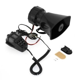 Tokyo1717 Auxbeam 100w 7 Tone 12v Car Truck Alarm Police Speaker Pa Siren Horn Kit System