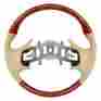 Aw1203l007-deb B I Premium Thumb-grip Design Steering Wheel