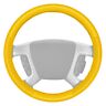 Ax-31perf-31 Wheelskins For Ford Econoline Steering Wheel Cover Europerf Perforated Yellow