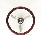 7002h-ch Banjo Stainless " Chevy Horn Spokes Steering Wheel Mahogany 15 Steel
