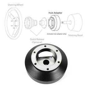 Qr044 Batu New Quick Release Steering Wheel Short Hub Adapter Kit For Honda Civic 2001-2011