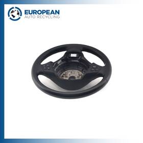 32306779133 Bavarian Motor Works Bmw 2010-2012 328 Series Black Steering Wheel - Oem With Heat