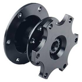 Nu-k001 Bcsmmcar Car Hub Steering Wheel Black Quick Release Racing Adapter Snap Off Accessory Kit