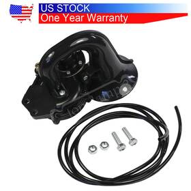 Bei 630128454265 12v 24v Fit For Motorcycle Bike Truck Car Horns Train Air Horn Trumpet Black