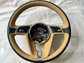 36a419093a Bentley New Linen Oem Bentayga Flying Spur Gt Gtc 2017 Leather Steering Wheel