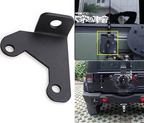 Bentolin 792437185220 Spare Tire Cb Antenna Mount Compatible For Wrangler Unlimited Rubicon Sahara
