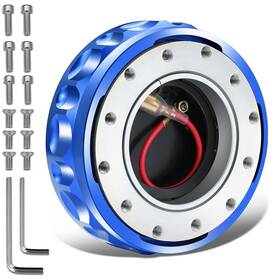 Qkre-002 Bezt Blue Steering Wheel Twist Lock Quick Release Hub Adapter Kits