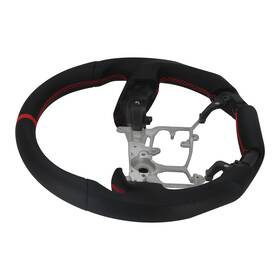 6chl2s Bfo Car Leather Steering Wheel For Toyota Tundra Tacoma All Model Black