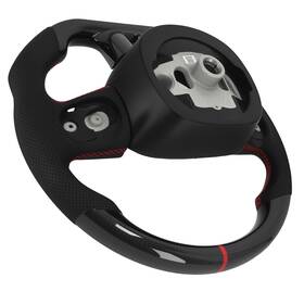 E9c3sm Bfo Real Carbon Fiber Steering Wheel For Dodge Charger Challenger 2015 16-25 New
