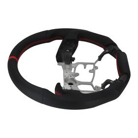 Oab2nz Bfo Car Leather Steering Wheel For Toyota Tundra Tacoma All Model Black