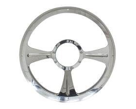 Gtx01 Billet Specialties 30935 Half Wrap Steering Wheel