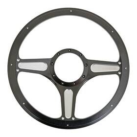 Blk30103 Billet Specialties Half-wrap Steering Wheel