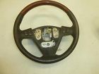 18372 Black Steering Grain Srx Dark Cadillac Wheel Wood Trim Leather 2004