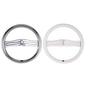 91800209-wht Blue Diamond Classics Amf Early Steel White Steering Wheel Pedal Car Parts