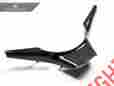Bm-0186 Autotecknic Carbon Fiber Steering Wheel Trim Bmw E60 M5 E63 E64 M6 No Indent