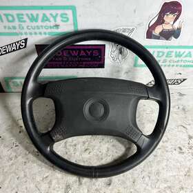 1159785 Bmw E31 850i Steering Wheel And Horn Button Black 840i