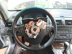 235.bm1307 Bmw 2007 X3 Steering Wheel Sku#4312907