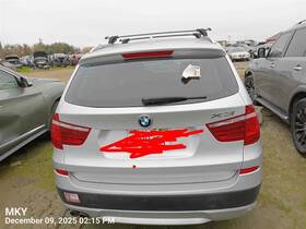 235.bm1712 Bmw X3 2012 Steering Wheel 8344492