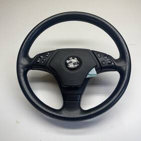 235.bm1l99 Bmw 1999-2001 328i E46 Sedan Black Steering Wheel With Cruise And Audio