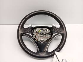 235.bm1q08 Bmw 08-12 E92 328i 128i 135i Steering Wheel With Paddle Shifters Oem