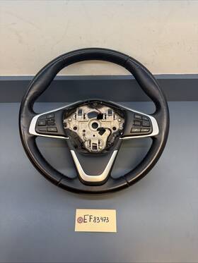 Bmw 3082512 16-2022 X1 F48 X2 F39 Sport Steering Wheel With Switches Black Leather
