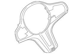 Bmw 32-30-5-a3a-e69 Genuine Trim Plate