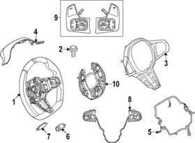 32-30-5-a8a-904 Bmw Genuine Steering Wheel