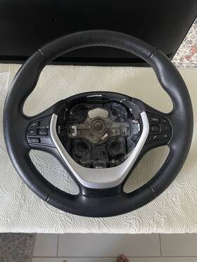 32-30-6-878-253 Bmw Oem 3-spoke Leather Steering Wheel F30 F32 F33 F34 F36 2013-2019 Sport Line