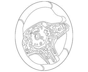 32-30-7-950-713 Bmw Genuine Steering Wheel