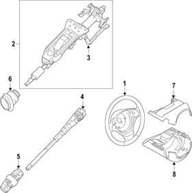 32-30-8-746-879 Bmw Genuine Steering Wheel 32308746879