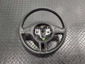 32306753957 Bmw 1999 - 2004 Oem 325i Steering Wheel With Control Switches Leather Black