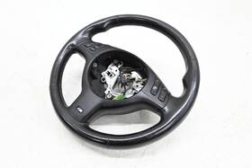32306770421 Bmw 97-06 E39 3/5 Series M Sport Leather Steering Wheel Multi Function Oem