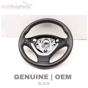 32306784729 Bmw 2011-2013 X5 - 3-spoke Leather Sport Steering Wheel Heated 6784729